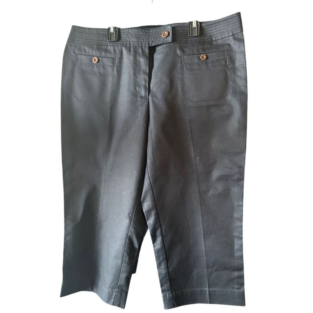 Talbots Black Capris